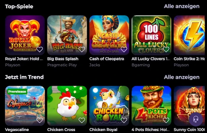 HighFlyBet Casino games